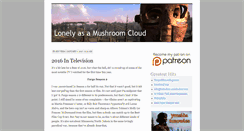 Desktop Screenshot of lonelymushroom.com